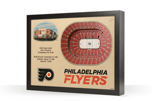 Philadelphia Flyers 25-Layer StadiumViews 3D Wall Art - Wells Fargo Center