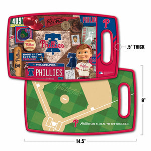 Philadelphia Phillies Retro Series Cutting Board