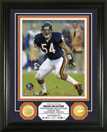 Brian Urlacher Chicago Bears 2018 Pro Football HOF Induction Bronze Coin Photo Mint