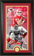 Tony Gonzalez Kansas City Chiefs Hall of Fame Supreme Bronze Coin Photo Mint