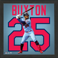 Byron Buxton Minnesota Twins Impact Jersey Framed Photo