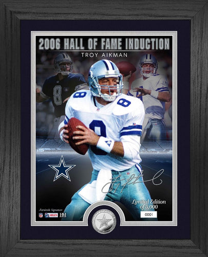 Troy Aikman Dallas Cowboys 2006 Pro Football Hall Of Fame