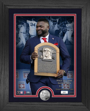 David Ortiz Boston Red Sox 2022 Hall Of Fame Induction Silver Coin Photo Mint