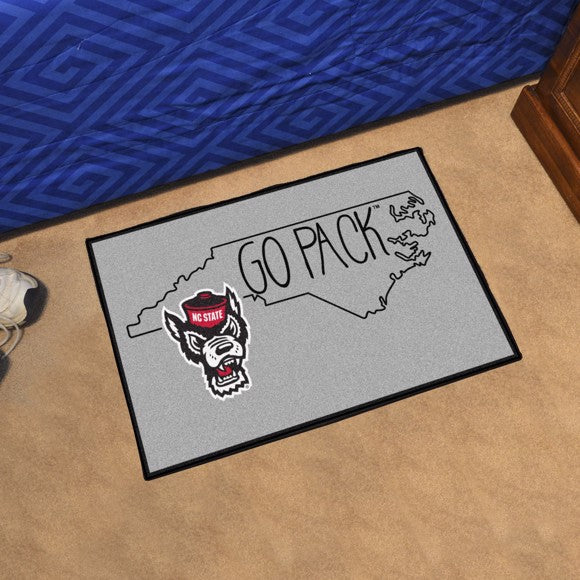 NC State Wolfpack Southern Style Door Mat