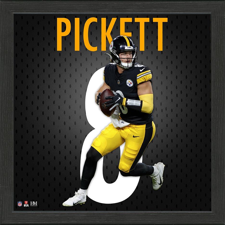Kenny Pickett Pittsburgh Steelers Impact Jersey Frame – Sports Fanz
