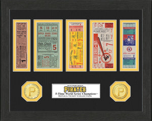 Pittsburgh Pirates World Series Ticket Collection