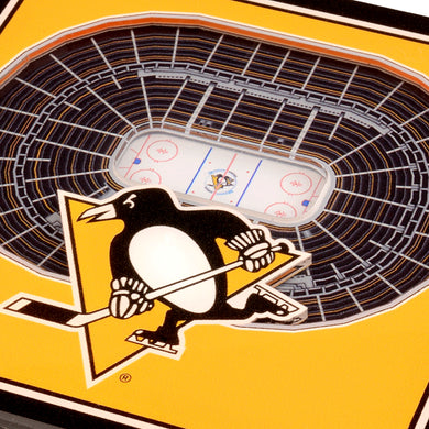 Pittsburgh Penguins Stadiumview Coaster Set