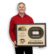 Pittsburgh Penguins 25-Layer StadiumViews 3D Wall Art - PPG Paints Arena