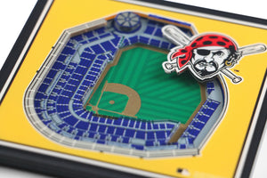 Pittsburgh Pirates 3D StadiumViews Coaster Set