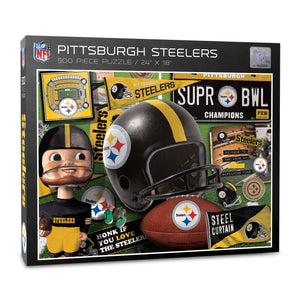 Pittsburgh Steelers Retro Series Puzzle