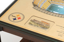 Pittsburgh Steelers 25 Layer Lighted StadiumView End Table
