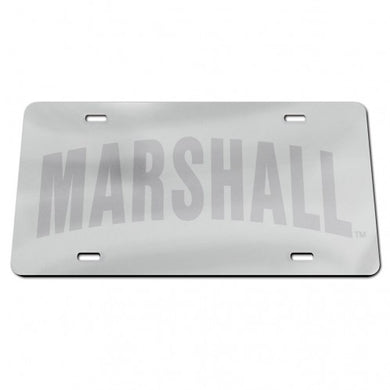 Marshall Thundering Herd Frosted License Plate