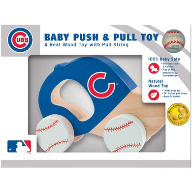 Chicago Cubs Push & Pull Toy