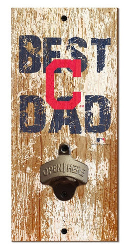 Cleveland Indians Best Dad Bottle Opener