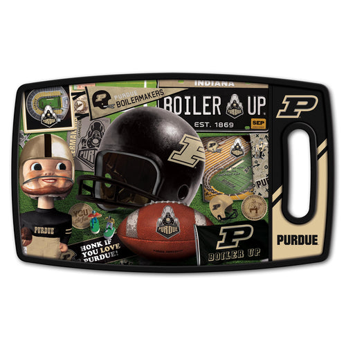 Purdue Boilermakers Football Retro Series Cutting Board