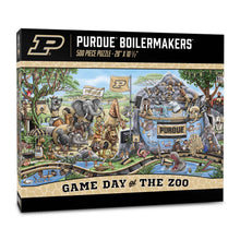 Purdue Boilermakers Game Day At The Zoo 500 Piece Puzzle