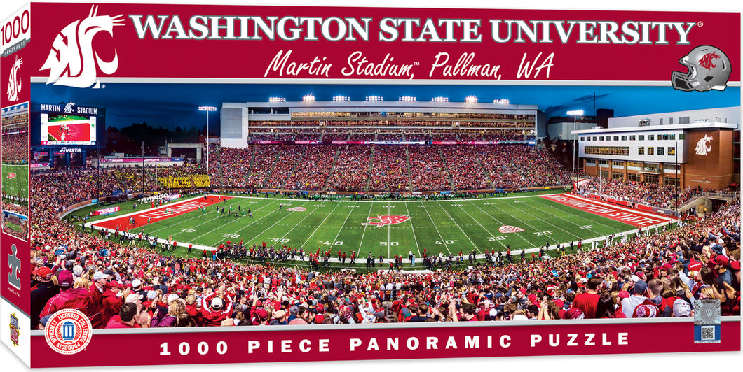Washington State Cougars Football Panoramic Puzzle