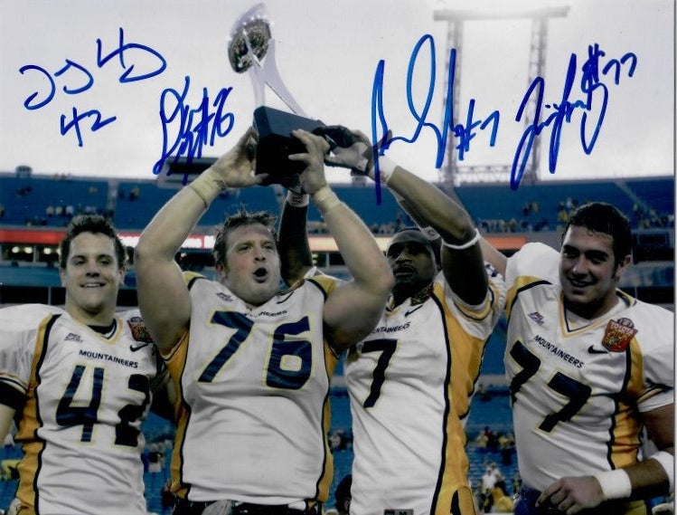 Dan Mozes WVU 2007 Gator Bowl Champions