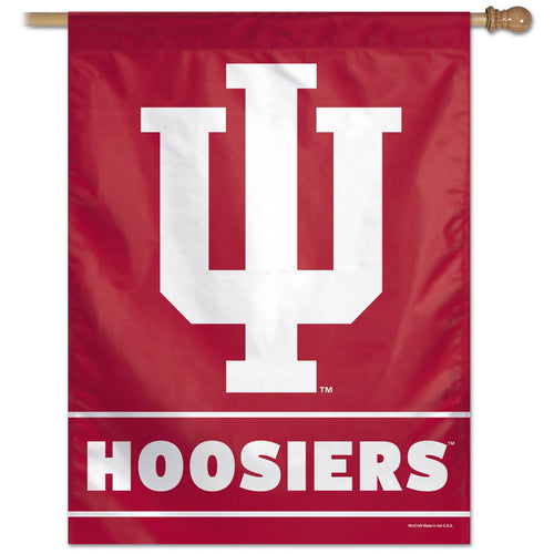 Indiana Hoosiers Vertical Flag - 27