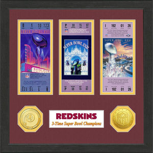 San Francisco 49ers Super Bowl Ticket Collection Wall Frame