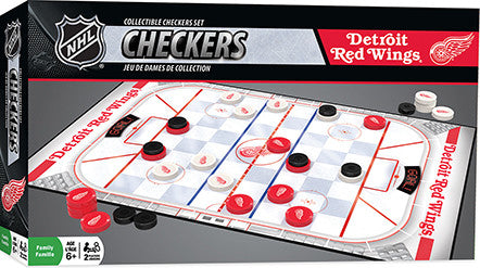 detroit red wings checkers