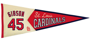 Bob Gibson St. Louis Cardinals Legends Pennant