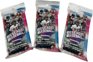 2023 Topps Big League Baseball Fat Pack 3 Pack Bundle