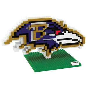 Baltimore Ravens BRXLZ 3D Logo Puzzle