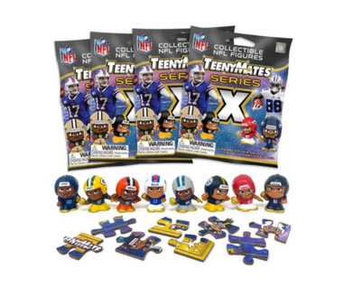 NFL TeenyMates Football Gold Series X Collector Packs