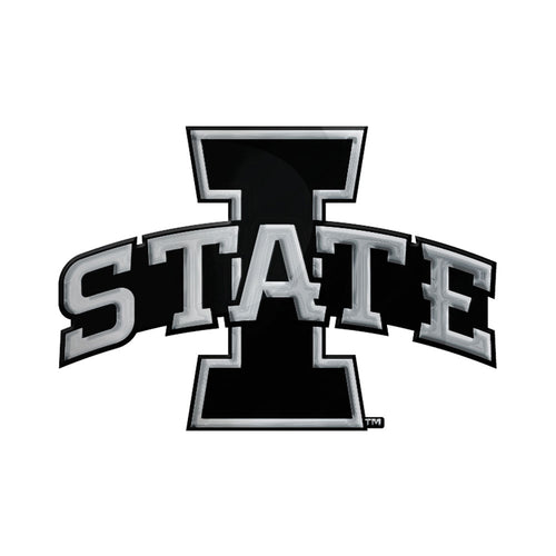 Iowa State Cyclones Chrome Auto Emblem     