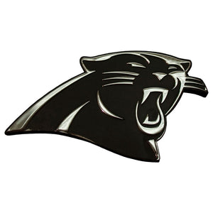 Carolina Panthers Chrome Auto Emblem                                                                                                                                                          