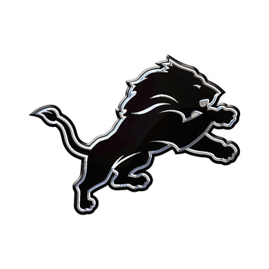 Detroit Lions Chrome Auto Emblem                                                                                                                                                          