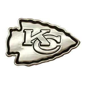 Kansas City Chiefs Chrome Auto Emblem                                                                                                                                                      