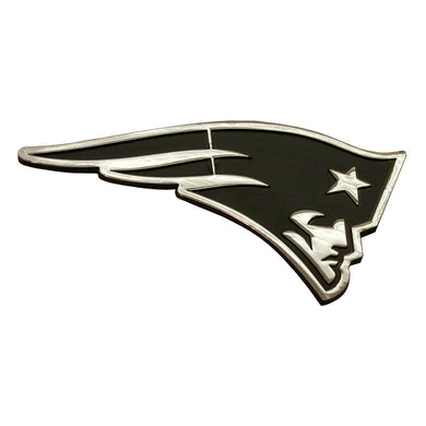 New England Patriots Chrome Auto Emblem                                                                                                                                                      