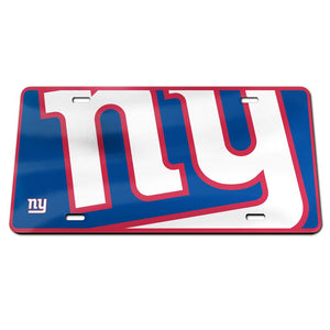 New York Giants Mega Logo Acrylic License Plate