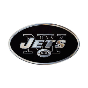 New York Jets Chrome Auto Emblem                                                                                                                                                              