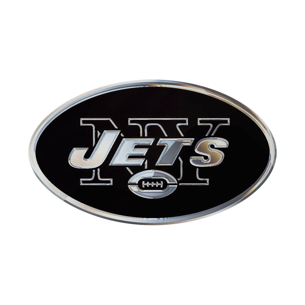 New York Jets Chrome Auto Emblem                                                                                                                                                              