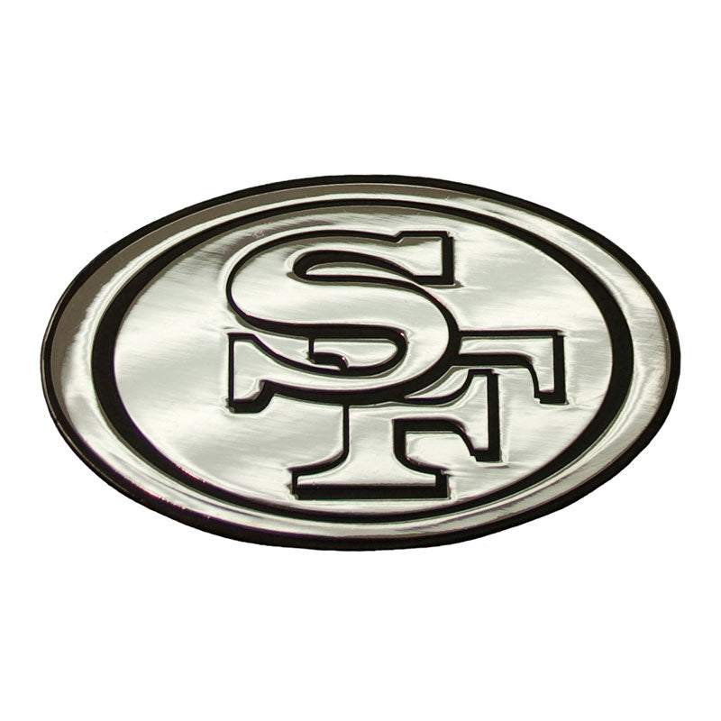 San Francisco 49ers Chrome Auto Emblem                                                                                                                                                    