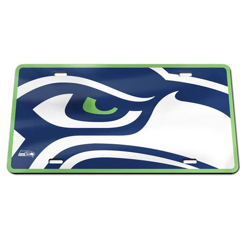 Seattle Seahawks Mega Logo Acrylic License Plate