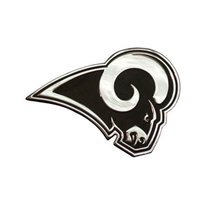 Los Angeles Rams Chrome Auto Emblem                                                                                                                                                       