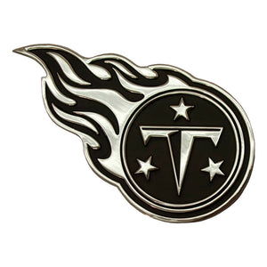 Tennessee Titans Chrome Auto Emblem                                                                                                                                                       