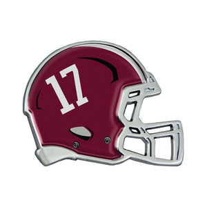 alabama football helmet 17 Alabama Crimson Tide Chrome Helmet Emblem – Sports Fanz