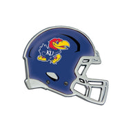 Kansas Jayhawks Chrome Helmet Emblem