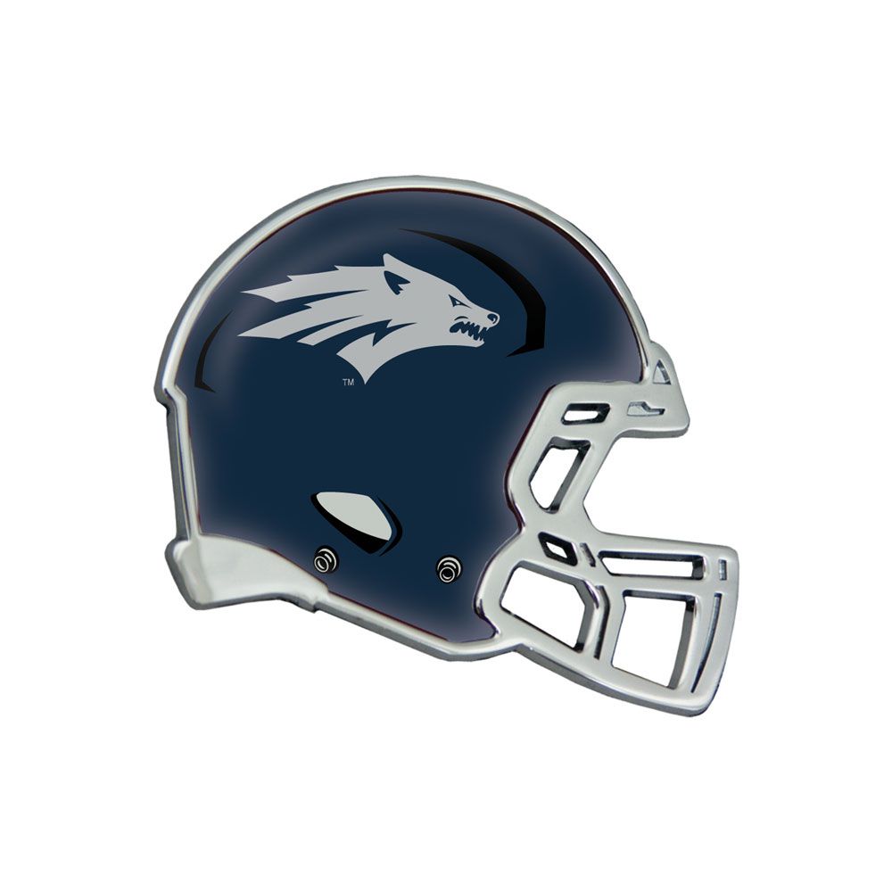 Nevada Wolfpack Chrome Helmet Emblem