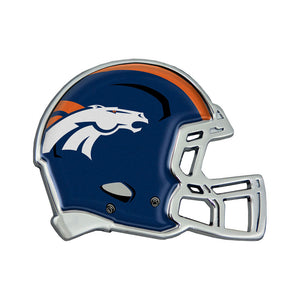 Denver Broncos Chrome Helmet Emblem        