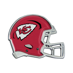 Kansas City Chiefs Chrome Helmet Emblem        