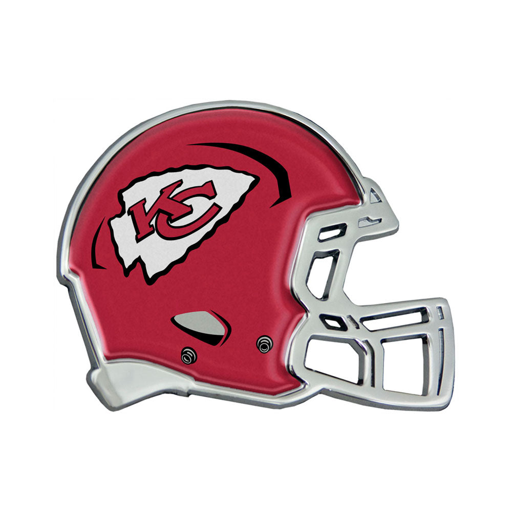 Kansas City Chiefs Chrome Helmet Emblem        