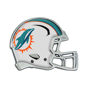 Miami Dolphins Chrome Helmet Emblem        