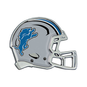 Detroit Lions Chrome Helmet Emblem        