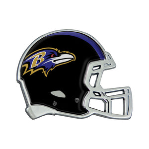 Baltimore Ravens Chrome Helmet Emblem        